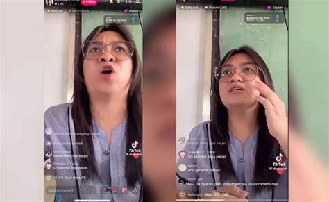 Guro binida sa TikTok paninigaw, sermon sa mga estudyante.